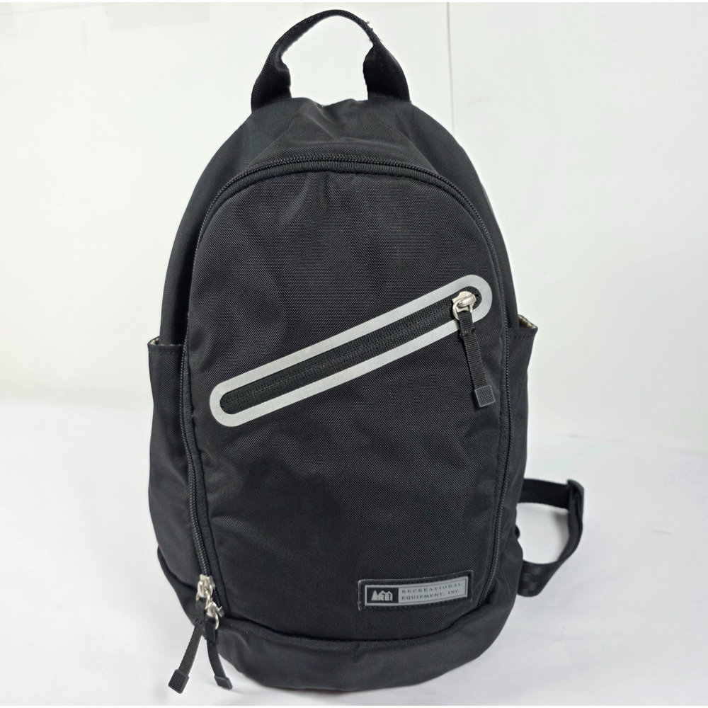 REI Recreational Equipment inc Daypack Black Backpack Hiking Outdoors Travel